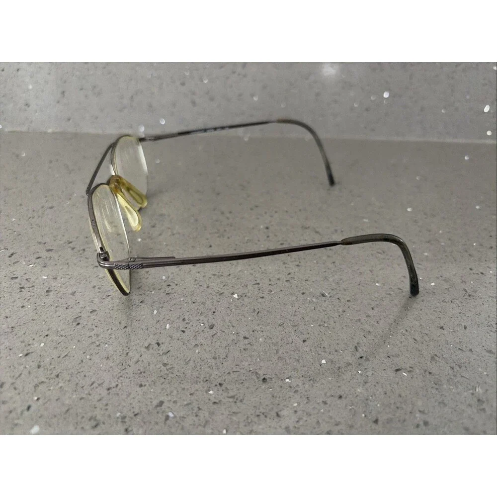 Adensco Eyeglasses Frames ONLY Mark 2A7 Aviator Double Bridge 55-16-145 5-3